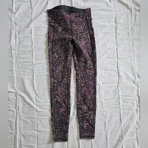 Lululemon Athletica S Invigorate high rise tights Multicolor Patterned Leggings